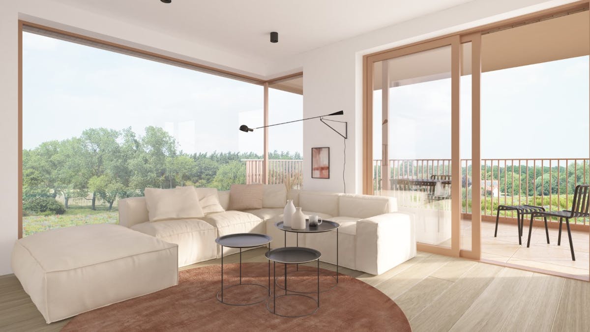 Penthouse met royaal terras en 3 slaapkamers te Loppem - foto 4