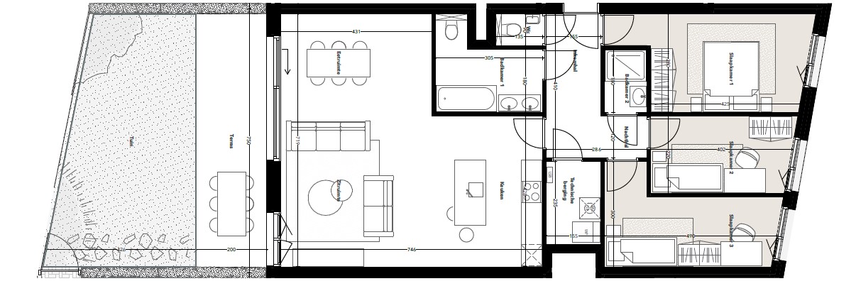 Nieuwbouwappartement e koop in centrum Waregem - foto 4