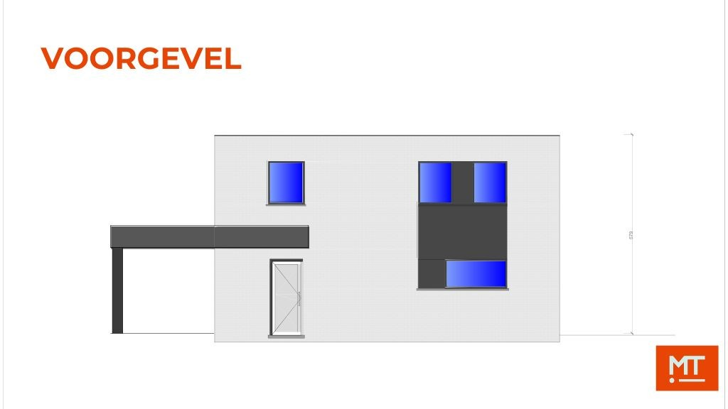 Alleenstaande nieuwbouwwoning met 4 slaapkamers, tuin en carport in de dorpskern van Passendale - foto 3