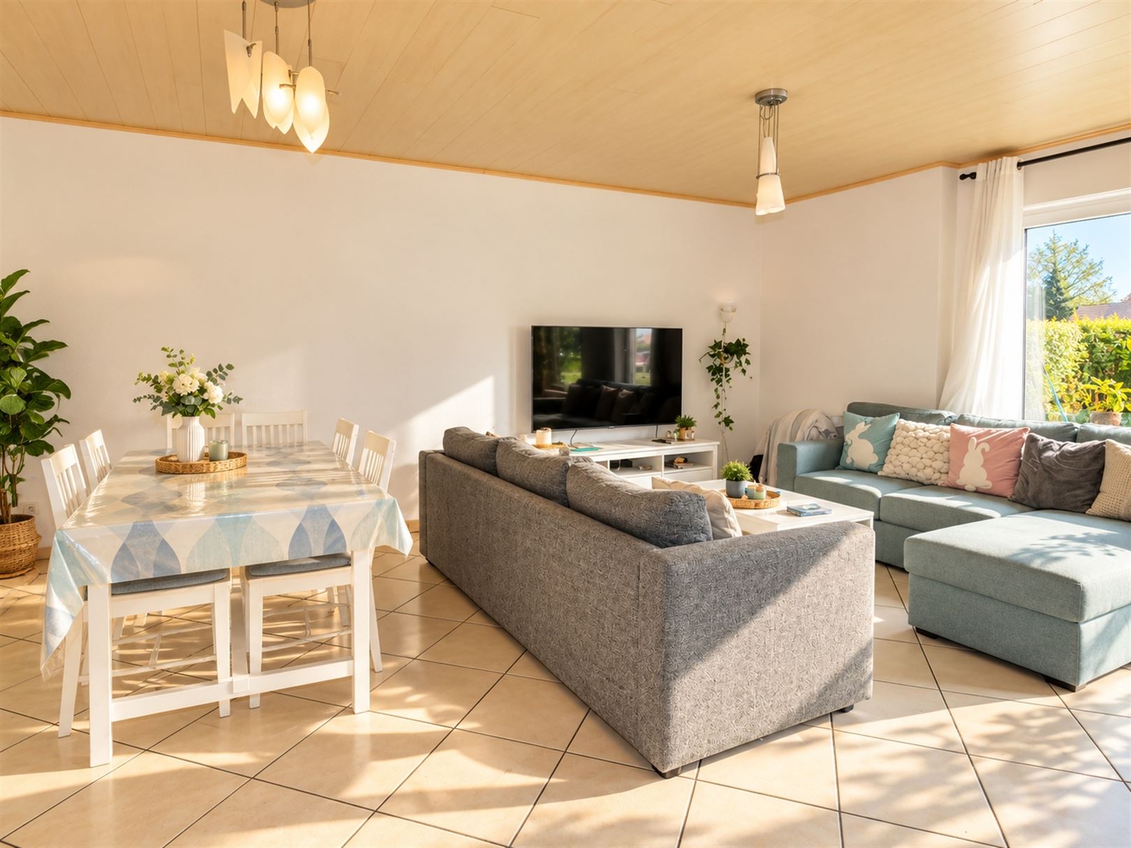 Gelijkvloers appartement met twee slaapkamers en tuin - foto 3