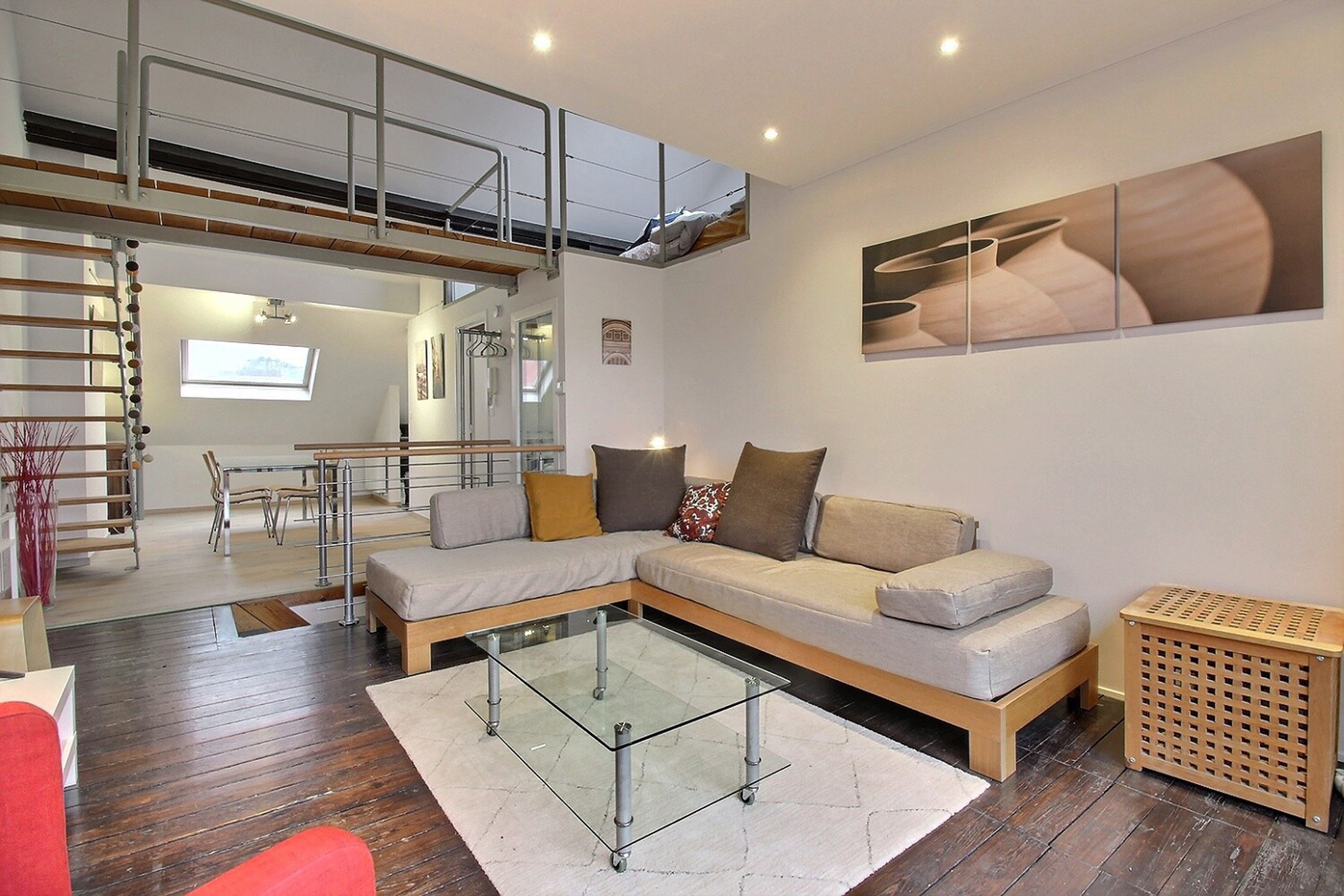 Appartement te huur in Brussel met 1 slaapkamer - foto 4