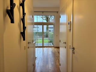 Op zoek naar een gelijkvloers appartement met tuin en terras? Dan is dit 1-slaapkamerappartement in het centrum van Leuven zeker een bezoek...