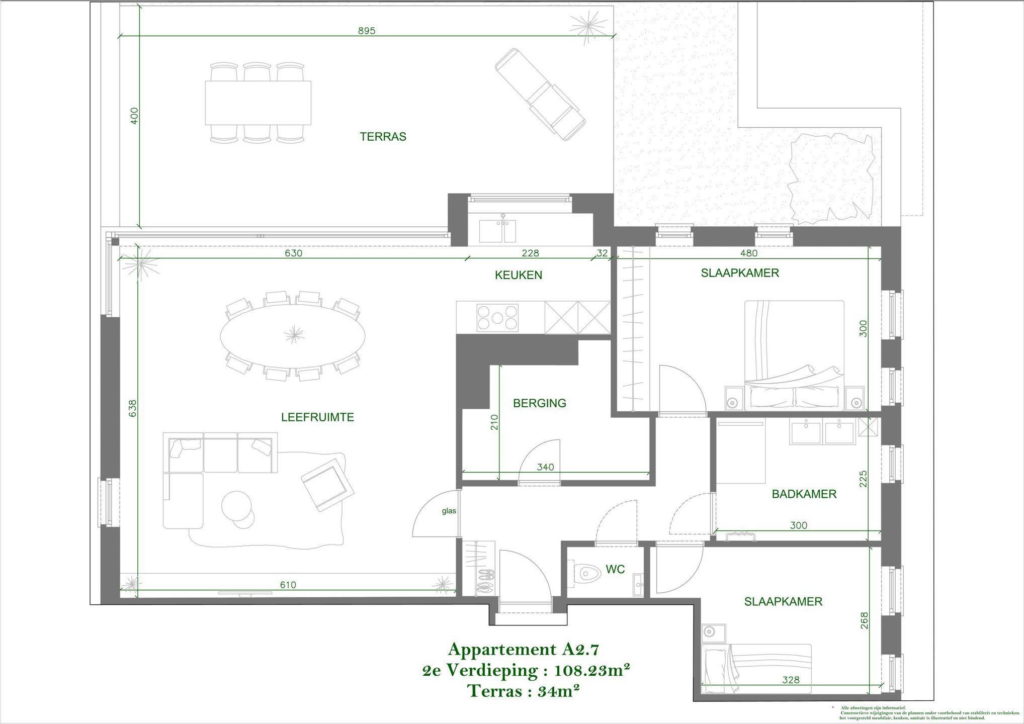 Appartement à vendre à Malines avec 2 chambres - photo 2
