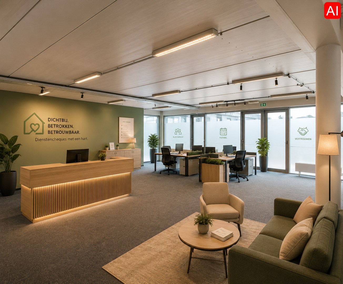 VEELZIJDIGE KANTOORRUIMTE (540 m²) OP TOPLOCATIE - foto 4