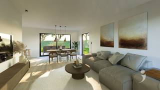 <p><span>Moderne nieuwbouwwoningen te Langdorp </span></p><p><span> </span></p><p><span>De twee moderne houtskelet woningen bevinden zich langs Het Hazepad te Langdorp. </span></p><p><span>Energiezuinigheid, kwalitatieve materialen en hedendaagse ruimtes zijn de voornaamste eigenschappen van deze twee woningen.</span></p><p><span>Zonnepanelen, warmtepomp, ventilatie C+ en kwalitatieve ramen zorgen voor een heerlijk binnenklimaat.</span></p><p><span> </span></p><p><span>Via de inkomhal met ruimte voor vestiaire en een gastentoilet komt u binnen in de ruime leefruimte.</span></p><p><span>De hedendaagse open keuken, met eiland, is voorzien van alle comfort met kwalitatieve toestellen, veel kastruimte en zicht op de tuin.</span></p><p><span> </span></p><p><span>Op de eerste verdieping zijn 3 ruime slaapkamers, een badkamer met ligbad, inloop douche en dubbele wastafel en een apart toilet voorzien.</span></p><p><span>De drie slaapkamers genieten allemaal van een mooie oppervlakte. Zo beschikt de ruime masterbedroom (16,1m²) over haar eigen dressing. </span></p><p><span> </span></p><p><span>Ook aan extra opbergruimte geen gebrek. In de technische bergruimte is tevens ook plaats en aansluiting voorzien voor uw wasmachine en/of droogkast. </span></p><p><span> </span></p><p><span>*</span><span>"Hazepad" is momenteel in ontwikkeling en belooft bij voltooiing een prachtige woonplek te zijn. Aankoop onder het BTW-tarief van 21% op de constructie, 12% registratierechten op de aankoop van de grond.</span><span> </span></p><p><span> </span></p><p><span> </span></p><p><span>In de fotoreportage kan u de verdere afwerking van de reeds verkochte woning terugvinden te Hazepad 7B Langdorp. </span></p><p><span>Indien u graag deze woning komt bezichtigen aarzel dan zeker niet om ons te contacteren voor een afspraak.</span></p><p><span>Zo krijgt u een tastbaar idee/beeld van de mogelijkheden bij aankoop van het Hazepad 7A te Langdorp, volledig afgewerkt of casco. </span></p><p><span> </span></p><p><span>Benieuwd naar deze woningen? Maak snel een afspraak via 0470 55 64 24 of <span>info@immolivit.be</span></span><span> </span></p><p><span> </span></p>