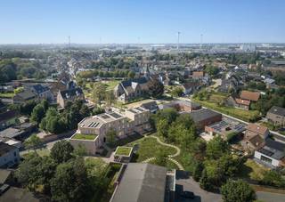 Ontdek ons nieuwste woonproject in het hart van Oostakker - Amandine: een uniek nieuwbouwproject dat niet alleen ruimte biedt aan een commerciële ruimte op de begane grond maar ook aan 9 moderne woonunits, inclusief 6 woningen en 3 appartementen. Dit lichtrijk 2 slaapkamer appartement is gelegen op de eerste verdieping met een oppervlakte van 112 m² en beschikt over een zuiders georiënteerd terras van 8.4 m².