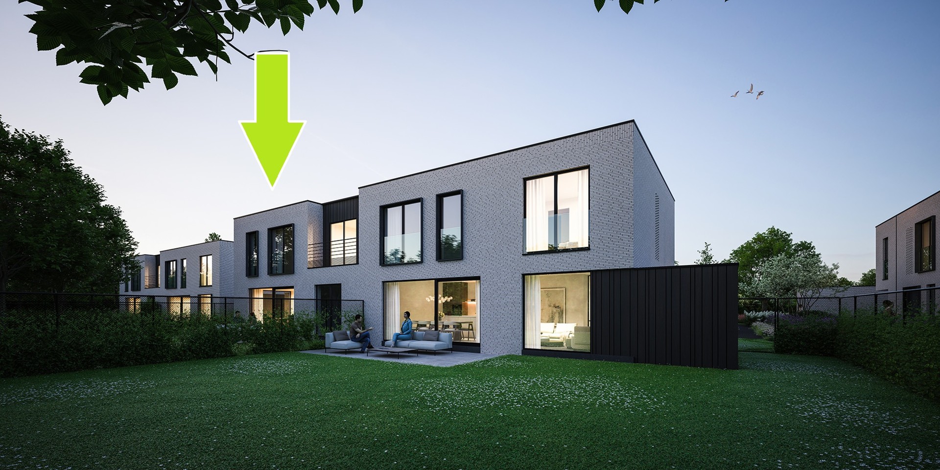 Nieuwbouwwoning op afgesloten domein - foto 4