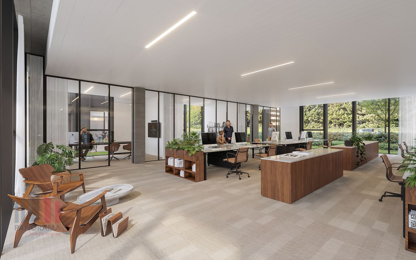 Stijlvolle high-end kantoren TWIN OFFICES met uitstekende visibiliteit - foto 4