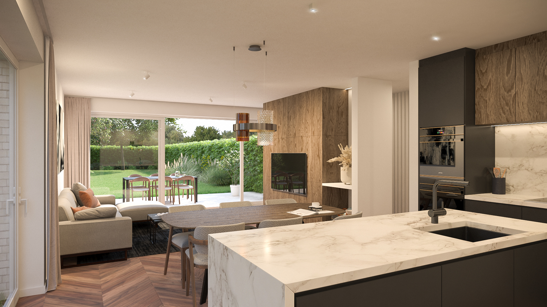 Nieuwbouwwoning in centrum Menen - foto 2