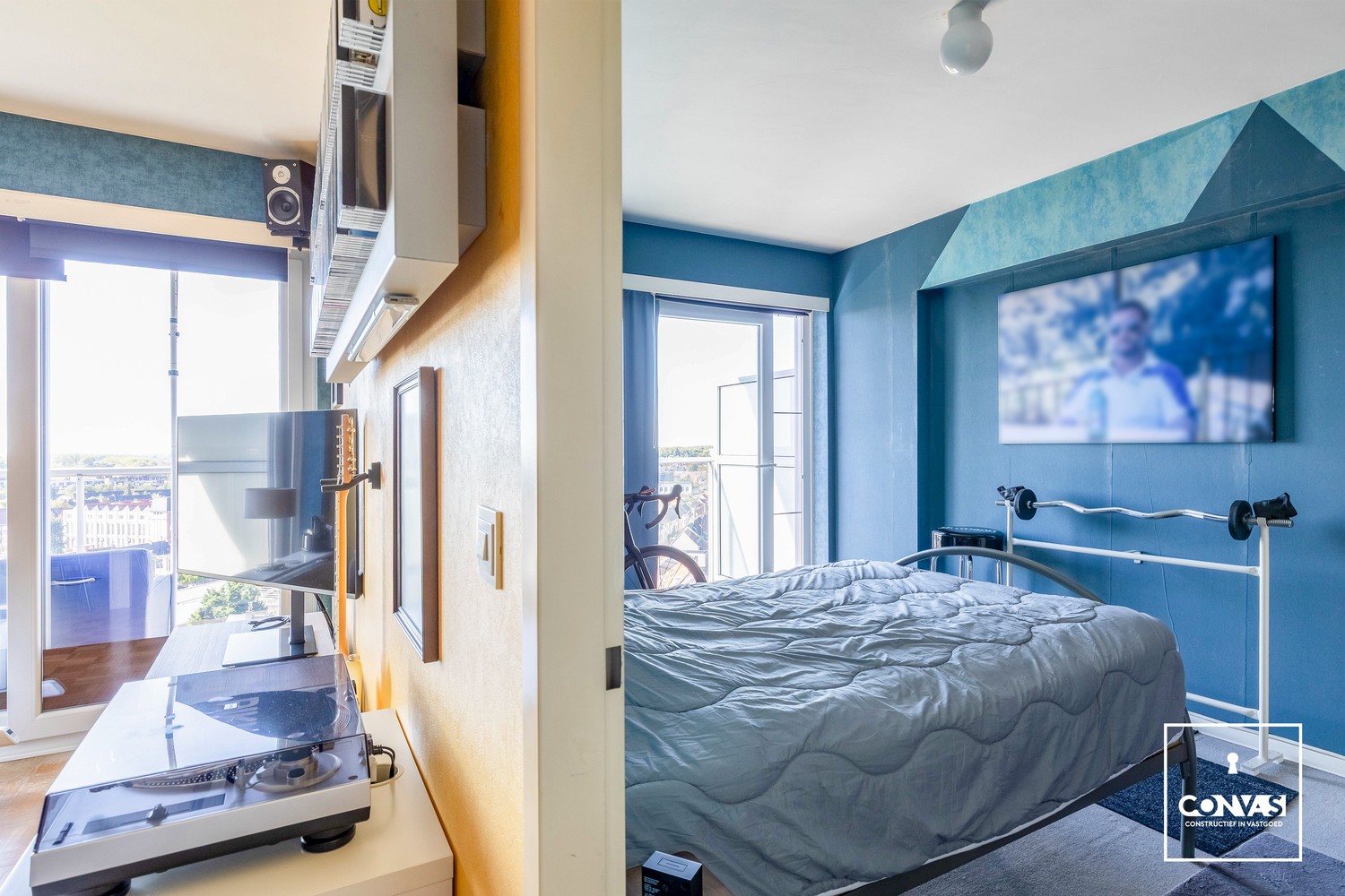Goed onderhouden appartement met weidse uitzichten nabij centrum - foto 5