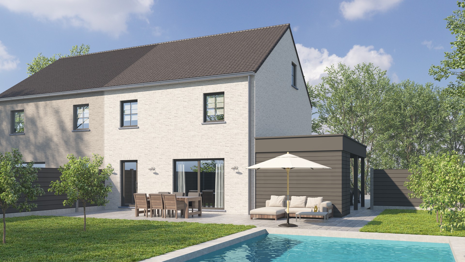 Projectgrond te koop van 1422m² bij dorpscentrum in Bottelare - foto 4