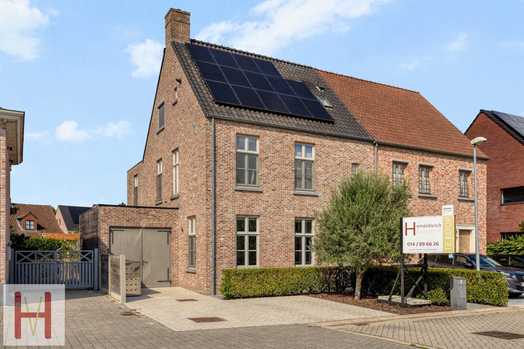 Recente half-open pastorijwoning in een doodlopende straat. - foto 1