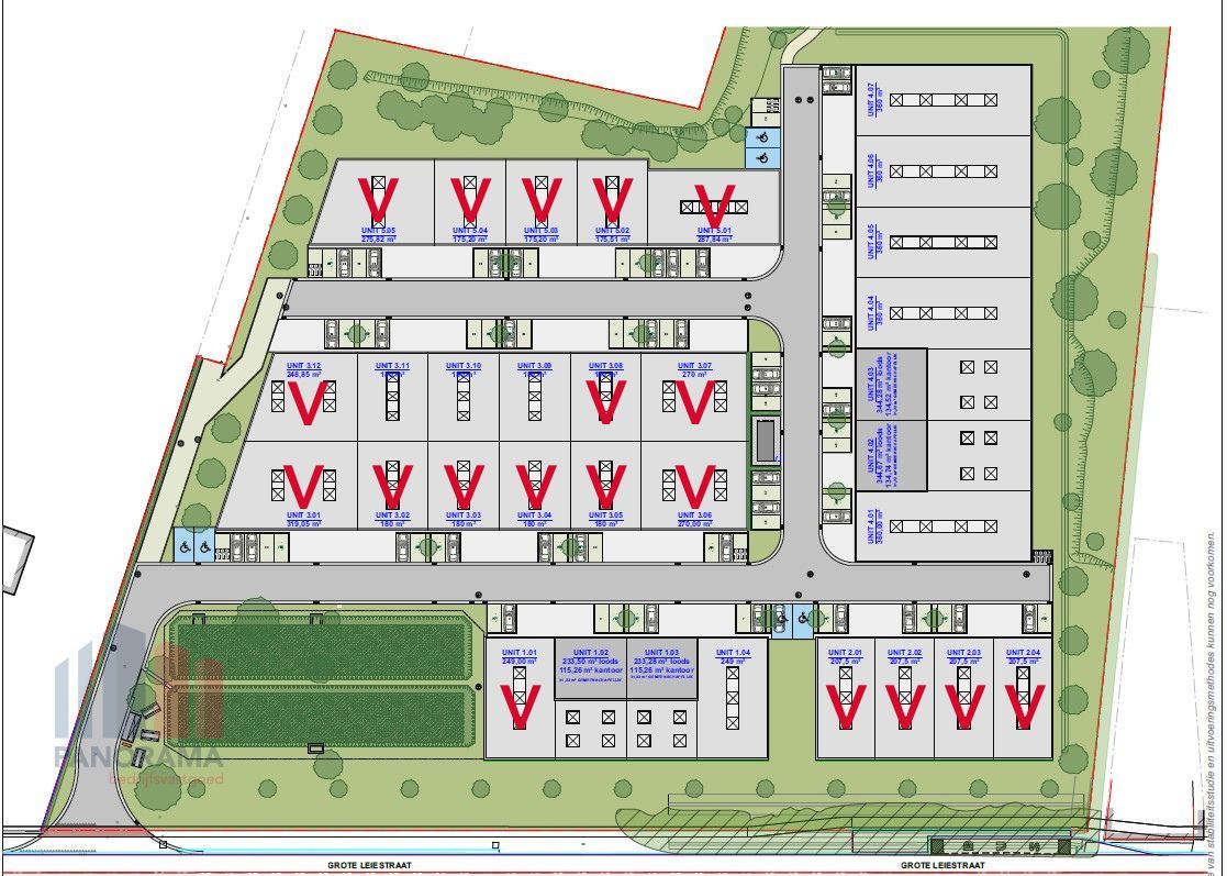 Nieuwbouw KMO-unit van 360 m² met 150 m² kantoorruimte te koop – Strategisch gelegen nabij E17 in Waregem - foto 5