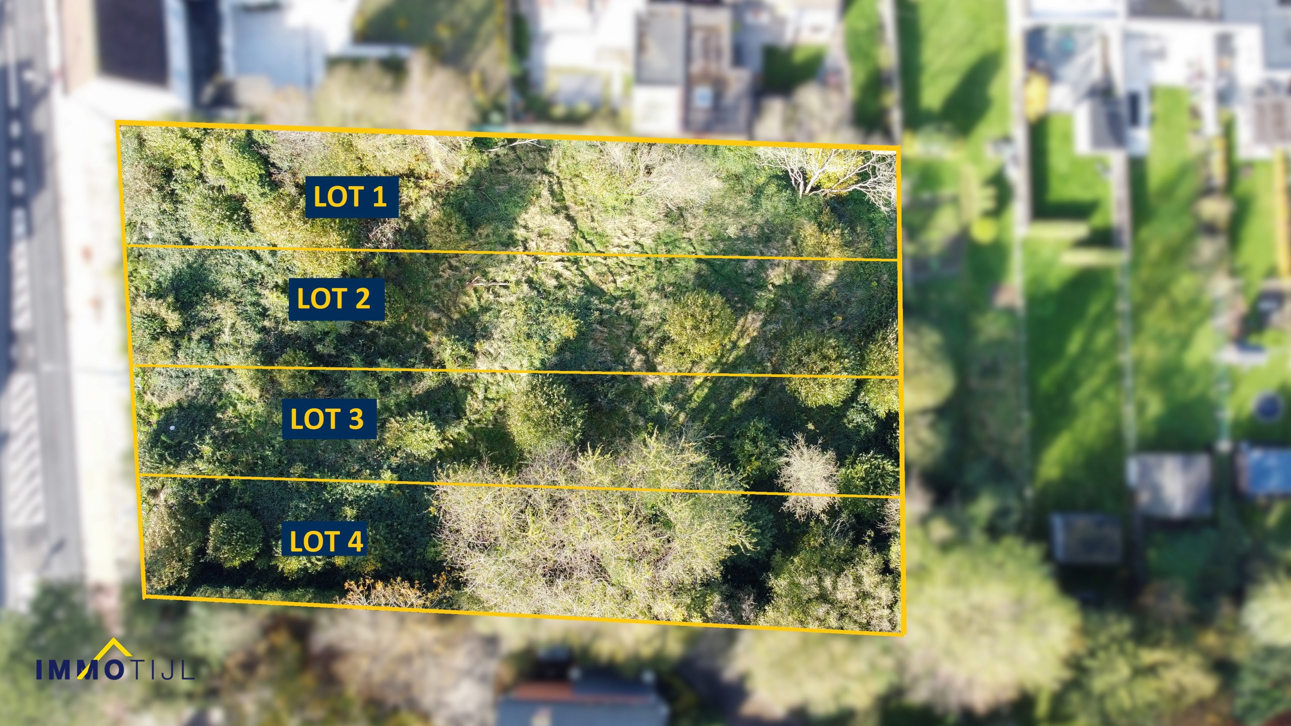 Prachtig, ruim perceel bouwgrond voor halfopen bebouwing! - foto 1