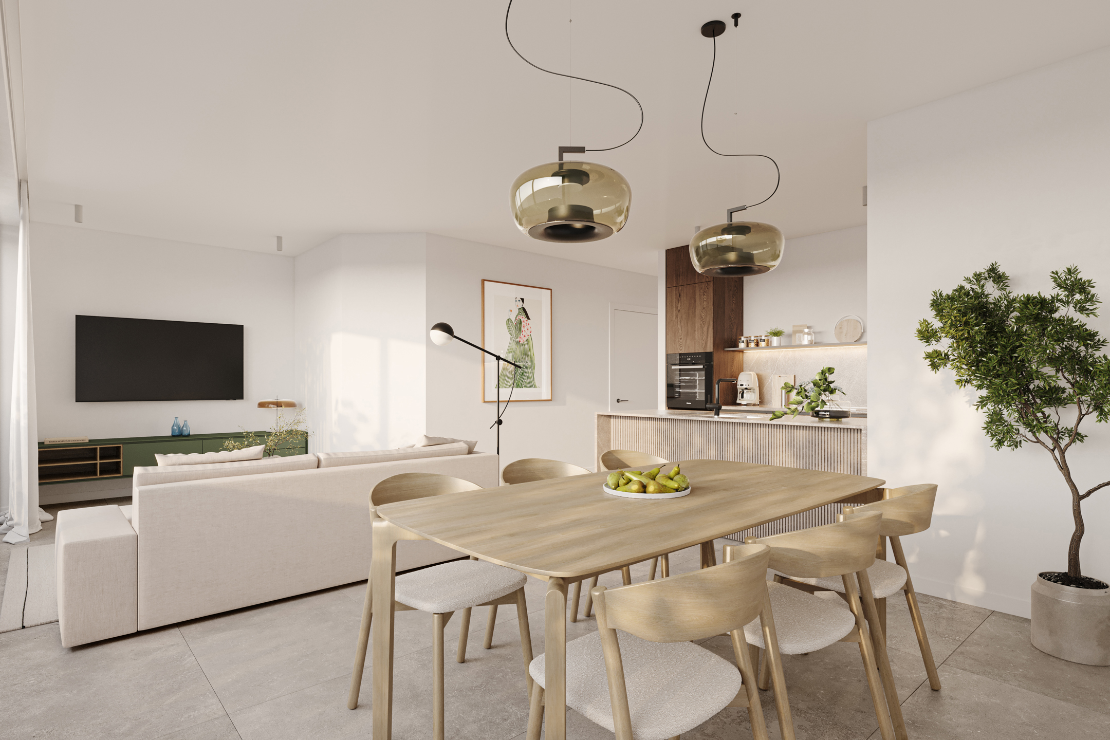 Tweeslaapkamerappartement vlakbij het centrum - foto 4