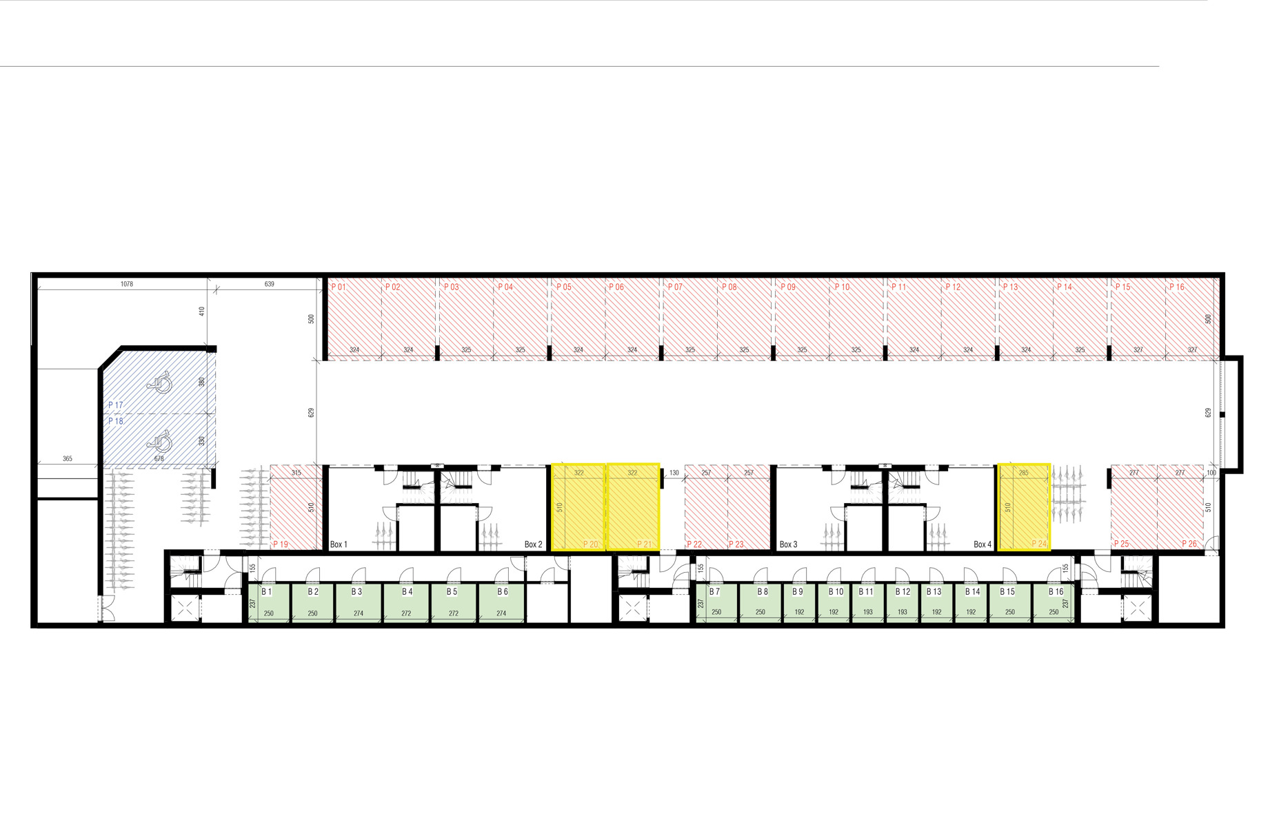 3 autostaanplaatsen te koop - foto 2