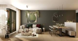 Welkom bij Residentie Sables d’Or, een exclusief nieuwbouwproject aan de Blankenbergse Zeedijk. Deze residentie biedt appartementen die perfect de balans vinden tussen moderne luxe en tijdloze architectuur. Elk appartement is ontworpen met oog voor comfort, stijl en duurzaamheid, en biedt een unieke woonervaring met hoogwaardige afwerkingen en een slimme indeling.<br /><br />Bij Residentie Sables d’Or geniet je van een aangename en energiezuinige warmteverdeling dankzij het gebruik van geothermische warmtepompen in combinatie met vloerverwarming. De residentie voldoet aan de recentste isolatienormen en is uitgerust met een ventilatiesysteem D, wat bijdraagt aan een optimaal binnenklimaat. De ramen zijn vervaardigd uit hoogwaardig, thermisch onderbroken ALU-profielen en voorzien van hoogrendementsglas. Het interieur wordt afgewerkt met een tegelvloer in alle ruimtes, met uitzondering van de slaapkamers, waar fineerparket of laminaat voorzien wordt. De open keuken en het sanitair worden uitgevoerd volgens de specificaties in het lastenboek. <br /><br />Daarnaast is er een ruime lift die toegang biedt tot alle verdiepingen, inclusief -1, waar de kelderruimtes zich bevinden. Deze kelderruimtes zijn afzonderlijk te koop, waardoor je extra opslagruimte kunt aanschaffen indien gewenst.<br /><br />Het pand is gelegen op niveau +5, kant Charlierhelling genietende van zijdelings zeezicht en zicht op Casinoplein en is opgebouwd uit inkomhal, toilet, leefruimte met open keuken en aangrenzend balkon, berging, badkamer, nachthal en slaapkamer. <br />Bruto oppervlakte plan +/- 80,7m² en +/- 4,2m² balkon.<br /><br />Prijzen exclusief kosten, BTW en registratierechten<br /><br />Interesse?: Contacteer ons vrijblijvend: verkoop@agenceverburgh.be | 050/41 38 85