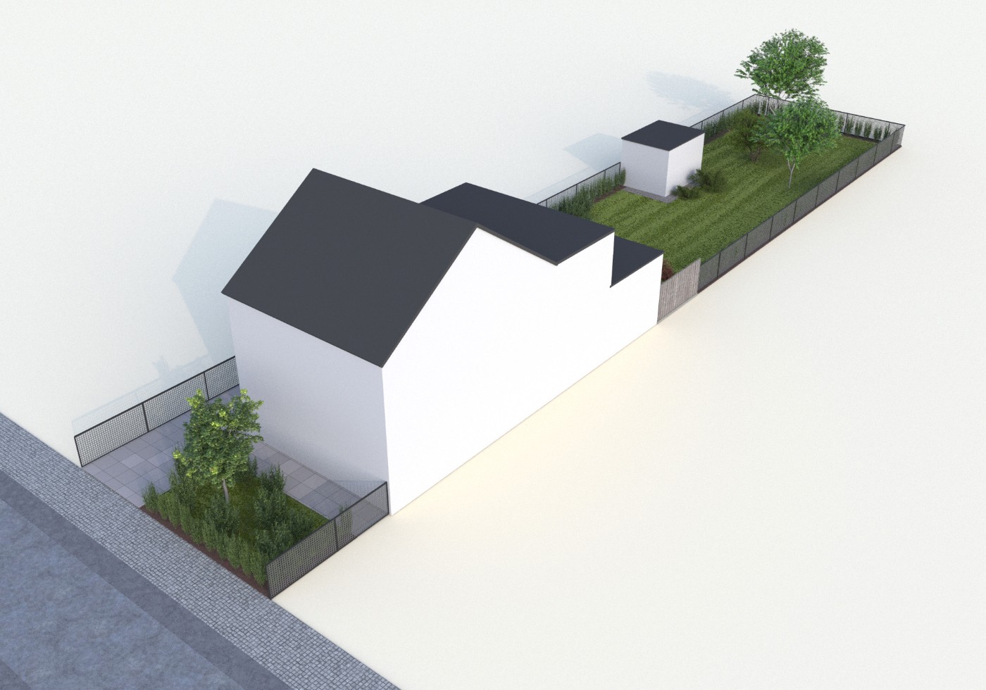 Rustig gelegen bouwgrond voor een halfopen bebouwing op 553m² - foto 4