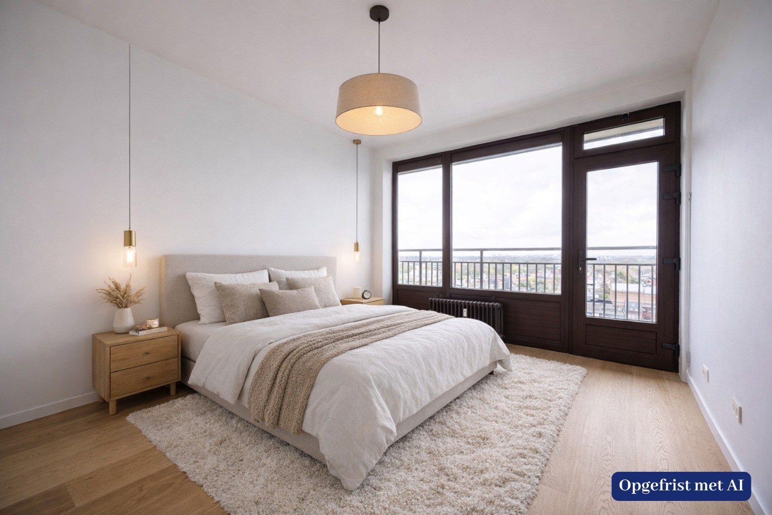 Volledig gerenoveerd 2-slaapkamer appartement (95m²) met 2 terrassen! - foto 4