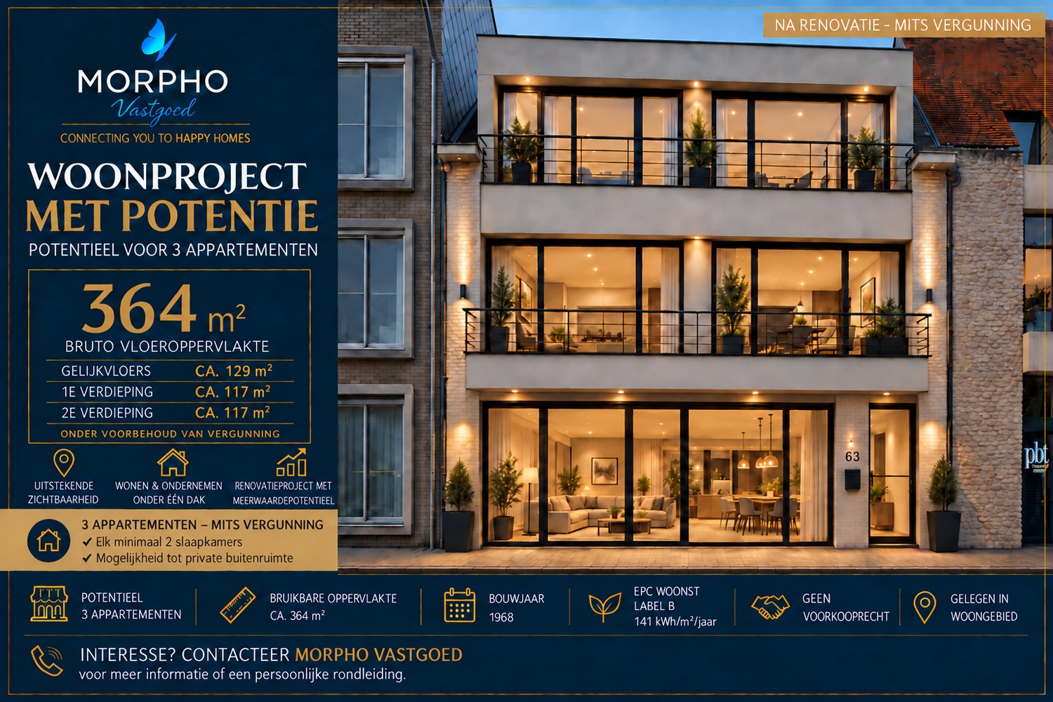 Te koop in Torhout : 364 m² vol mogelijkheden: handel, wonen of investeren - foto 4