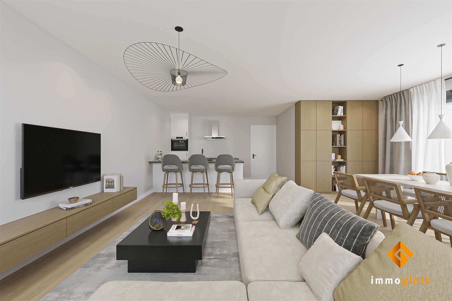 PENTHOUSE (derde verdieping) met 2 slaapkamers en terras van 17,08 m²!  - foto 4