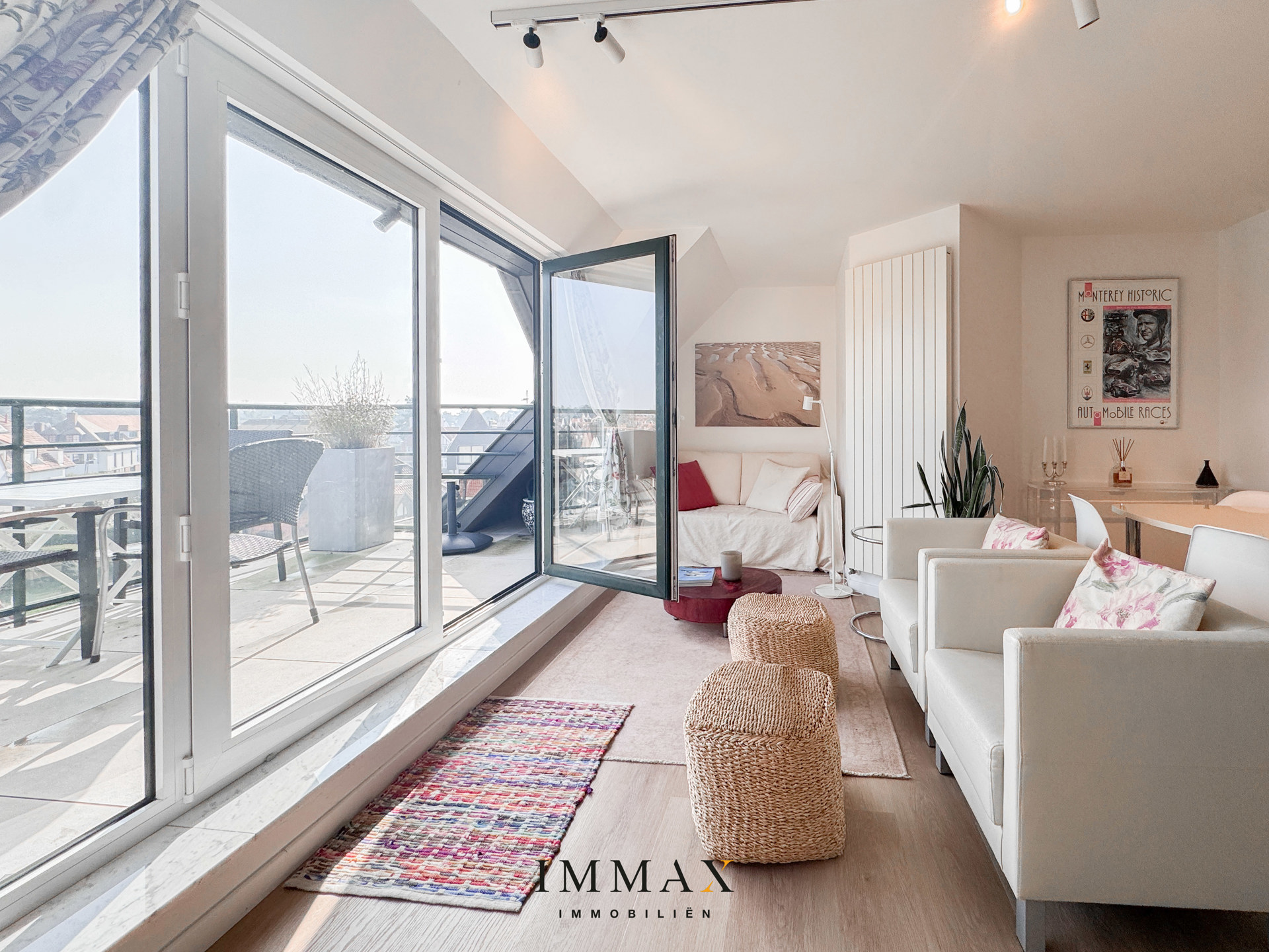 Duplex met 3 slaapkamers, groot zonneterras en uitzonderlijk open zicht - foto 2