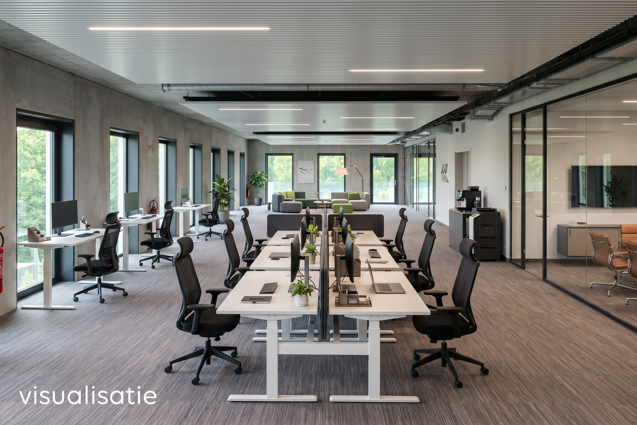 Energieneutraal kantoor in modern bedrijfsgebouw Kempus - foto 4