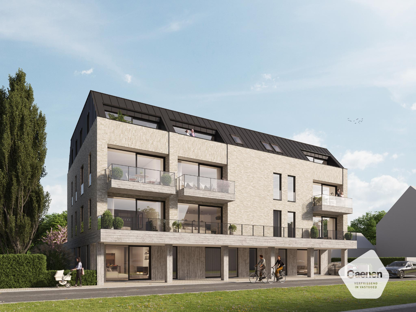 Zeer ruim woonappartement op de eerste verdieping - foto 1