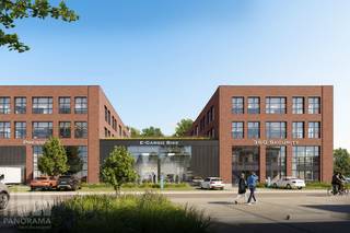 <strong>Showroom/ atelier </strong>met een totale oppervlakte van<strong> 243 m²</strong> en een <strong>kantoor</strong> van <strong>142 m².</strong><br />Dankzij de uitzonderlijke ligging aan de <strong>E40,</strong> afrit 9 Jette, is dit businesspark perfect bereikbaar met de wagen en geniet het van een sterke zichtlocatie langs de <strong>N290.</strong><br /><br />Het pand wordt casco opgeleverd, zodat het volledig op maat kan worden ingericht en perfect aansluit bij de specifieke wensen en behoeften van de gebruiker. Ideaal voor kantoren, al dan niet in combinatie met showroom, opslag of atelier. Volledig aanpasbaar aan jouw bedrijfsnoden.<br /><br />De gebouwen zijn ontworpen met het oog op de toekomst en uitgerust met hoogwaardige isolatie. Ze zijn voorbereid voor zonnepanelen, warmtepompen en laadinfrastructuur en worden afgewerkt met groendaken. Dankzij de grote raampartijen zijn de kantoren bovendien licht en aangenaam om in te werken, daarnaast zijn de sanitaire voorzieningen volledig vernieuwd en operationeel.<br /><br />Het terrein wordt maximaal onthard en voorzien van waterbuffering en een geavanceerd waterrecuperatiesysteem.<br /><br />Bovendien zijn er<strong> 4 privatieve parkeerplaatsen </strong>beschikbaar, met de mogelijkheid om elektrische laadpunten te installeren. Daarnaast is er een binnen fietsenstalling aanwezig. Onmiddellijk beschikbaar! <br /><br />Contacteer <strong>PANORAMA B2B</strong> voor meer inlichtingen of een vrijblijvend plaatsbezoek via <strong>0477 09 00 09.</strong>