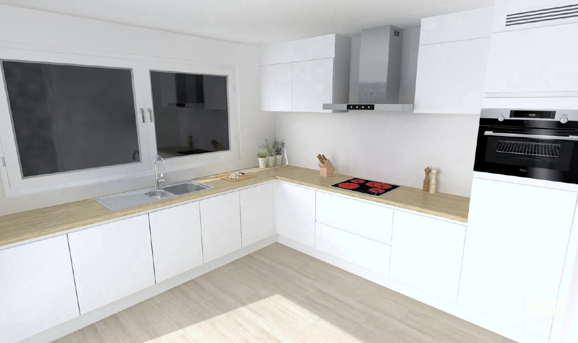 Appartement 1e verdieping met 2 slaapkamers en terras - foto 3