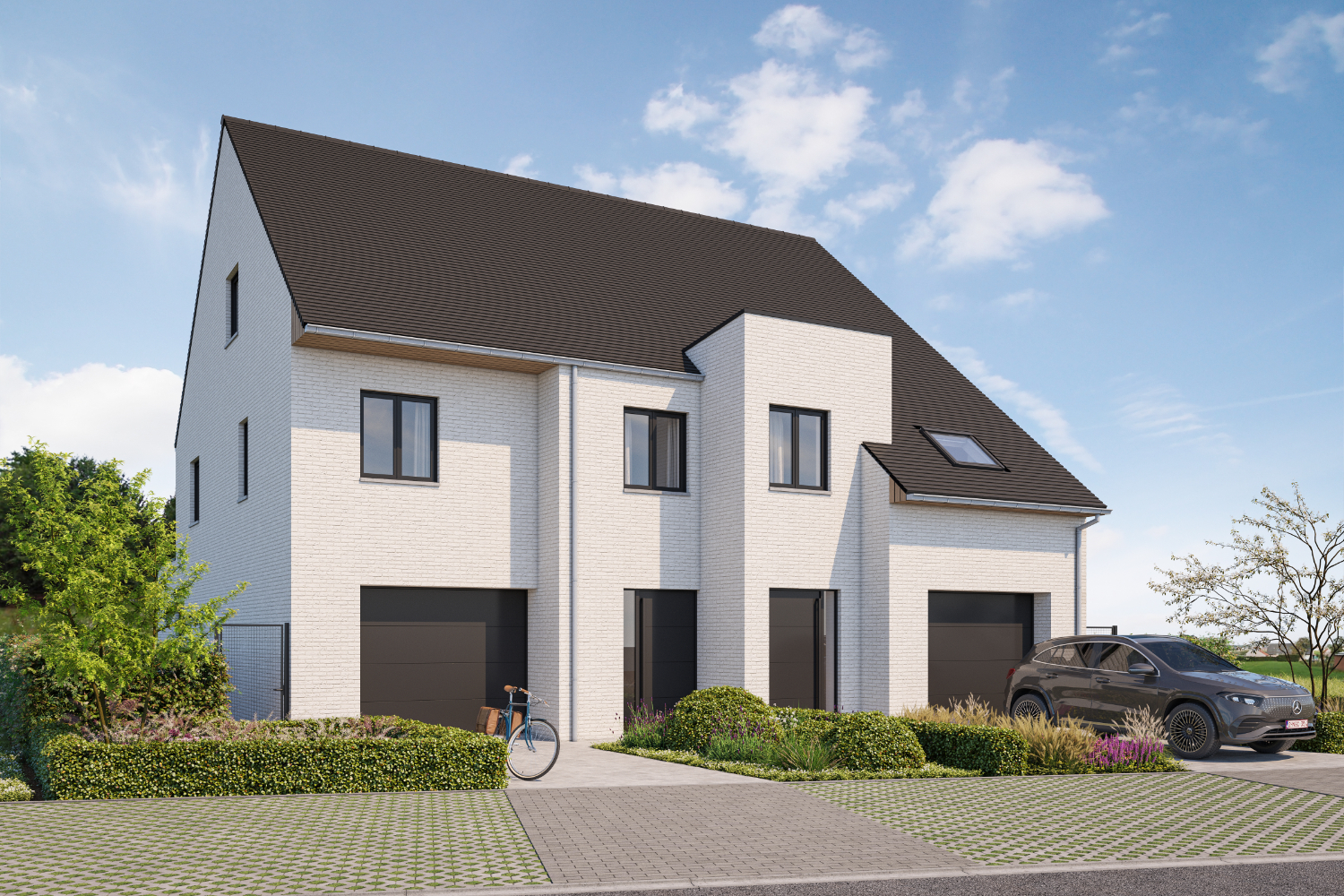 Nieuwbouwwoningen met 4 slaapkamers en garage - foto 2
