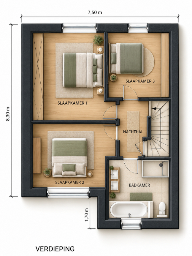 TE KOOP in GAVERE aan de Liefkenswegel 8 lot 2 (Linker Lot) - foto 3