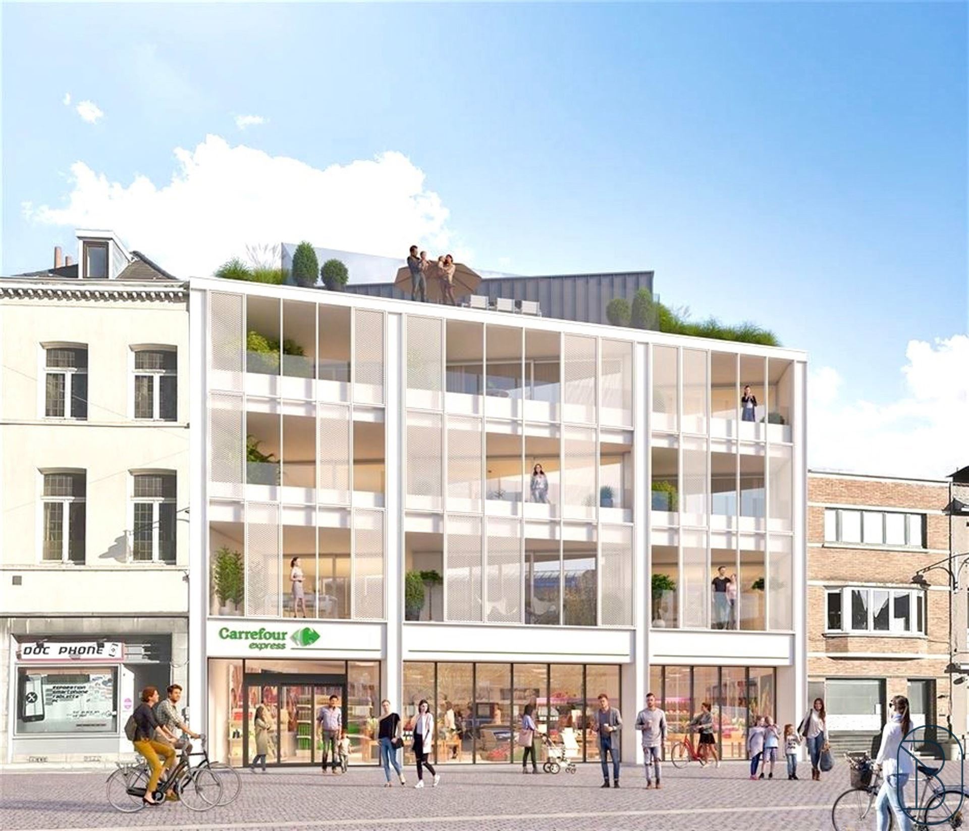 Luxe-app. met zuidgerichte terrassen, pal in het centrum! - foto 3