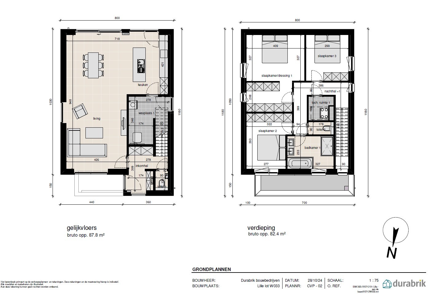 Moderne open bebouwing met 3 slpks en zicht op weilanden - foto 5