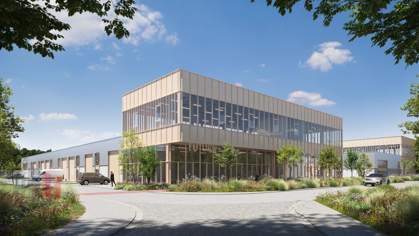 Nieuwbouw magazijn van 893 m² in Drogenbos - foto 5