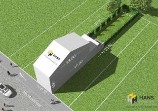 <p><span>Centraal en rustig gelegen bouwgrond van 181 m² in de Moretusstraat te Hoboken. Voor de plannen kan u ons rechtstreeks contacteren. Het centrum van Hoboken, scholen en openbaar vervoer zijn vlakbij en makkelijk te bereiken. </span></p><p><span> </span></p><p><span>Bouwvolume</span><span>:</span></p><p><span>Voor dit pand zou een bouwvolume van 2 bouwlagen onder een hellend dak gunstig kunnen worden geadviseerd</span></p><ul><li><span>Een maximale bouwdiepte op het gelijkvloers van 17 m.</span></li><li><span>Een maximale bouwdiepte op de eerste verdieping van 13 m.</span></li><li><span>Een maximale bouwdiepte van de daklaag van 9 m.</span></li></ul><p><span>Deze bouwdieptes liggen in lijn met de bouwdieptes die werden aangegeven via het stedenbouwkundig attest uitgezonderd de eerste verdieping waarbij er toen een bouwdiepte van 10,73 m werd voorgesteld door de aanvrager.</span></p><p><span> </span></p><p><span>Programma</span><span>:</span></p><p><span>Gelet op de beperkte grootte van het pand zal een eengezinswoning het meest aangewezen zijn om te voorzien op deze locatie. Een meergezinswoning kan aanvaard worden onder voorbehoud dat er voldaan wordt aan de diverse eisen van de bouwcode. Om dit te beoordelen dient er een concreet voorontwerp te worden voorgelegd. Aan de hand van de beschikbare informatie heb ik louter een vermoeden dat het pand en perceel te beperkt zijn van omvang om een kwalitatieve meergezinswoning te voorzien met 3 units.</span></p><p><span> </span></p><p><span>Verder blijven de andere voorschriften van <span>bouwcode</span></span><span> van kracht en moet het ontwerp nog altijd voldoen aan de overige geldende wetgeving inzake toegankelijkheid, brandveiligheid en de wetgeving op lichten en zichten, watertoets, hemelwaterverordening, stikstofdecreet</span></p><p><span> </span></p><p><span> </span></p><p><span> </span></p><p><span>Voor heel ons aanbod ga naar www.hansimmo.be.</span></p><p><span> </span></p>