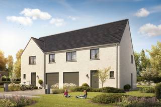 Hectaar bouwt 22 energiezuinige nieuwbouwwoningen op een centrale ligging, vlak bij de markt van Langemark in de Westhoek. Deze nieuwe woonbuurt combineert hedendaags wooncomfort en duurzaamheid met de charme en gezelligheid van het dorp. <br /><br />De eerste fase van het project is inmiddels gelanceerd en omvat een mix van halfopen en gesloten bebouwingen. Dankzij de centrale ligging bevinden de bakker, slager, recreatie, horeca, het openbaar vervoer en tal van andere voorzieningen zich op wandel- en fietsafstand. Een aangename woonomgeving waar alles binnen handbereik is.<br /><br /><strong>De loten 07-12 kunnen aangekocht worden onder 6% btw!</strong><br /><br /><strong>Indeling van de woning:</strong><br />Gelijkvloers: een inkomhal met gastentoilet, ruime en lichtrijke leefruimte met open keuken en inpandige garage<br />Verdiep: een nachthal met apart toilet, 3 volwaardige slaapkamers en een badkamer met ligbad, douche en dubbel lavabomeubel<br />Zolder: bereikbaar via een zolderluik <br /><br /><strong>Troeven van deze woning:</strong>
<ul>
<li>Mooie ligging nabij het centrum</li>
<li>Duurzaam en energiezuinig wonen</li>
<li>Vloerverwarming in combinatie met lucht/water warmtepomp</li>
<li>Regenwaterput van 7.500 liter (aangesloten op toiletten, wasmachine en buitenkraan)</li>
<li>Inpandige garage </li>
<li>Zonnige tuin</li>
</ul>
Bovendien zijn deze woningen geschikt als vaste woonplaats of rendabele investering. Je koopt aan een vaste prijs en hebt de keuze om zelf je afwerking te bepalen of volledig ontzorgd te worden. <br /><br />Contacteer ons vandaag nog voor meer informatie of een afspraak op ons kantoor te Roeselare. <br />(Foto’s zijn referentiebeelden van voorgaande projecten)