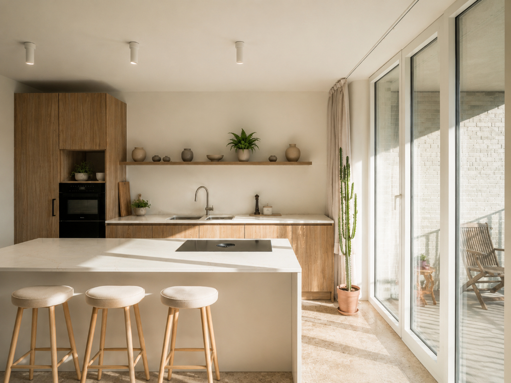 Luxueus 1-slaapkamerappartement met zonnig terras aan de Nieuwe Dokken - photo 2