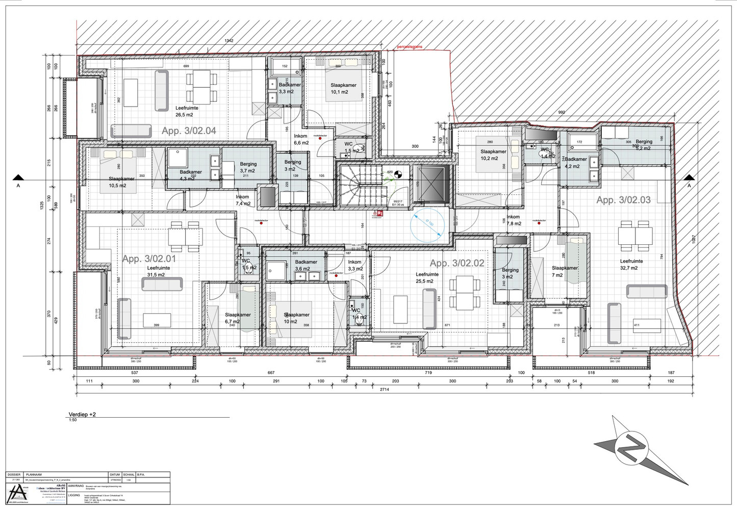 OOSTENDE: EXCLUSIEVE NIEUWBOUWRESIDENTIE OP 100M V/D ZEE EN WINKELCENTRUM! - foto 2