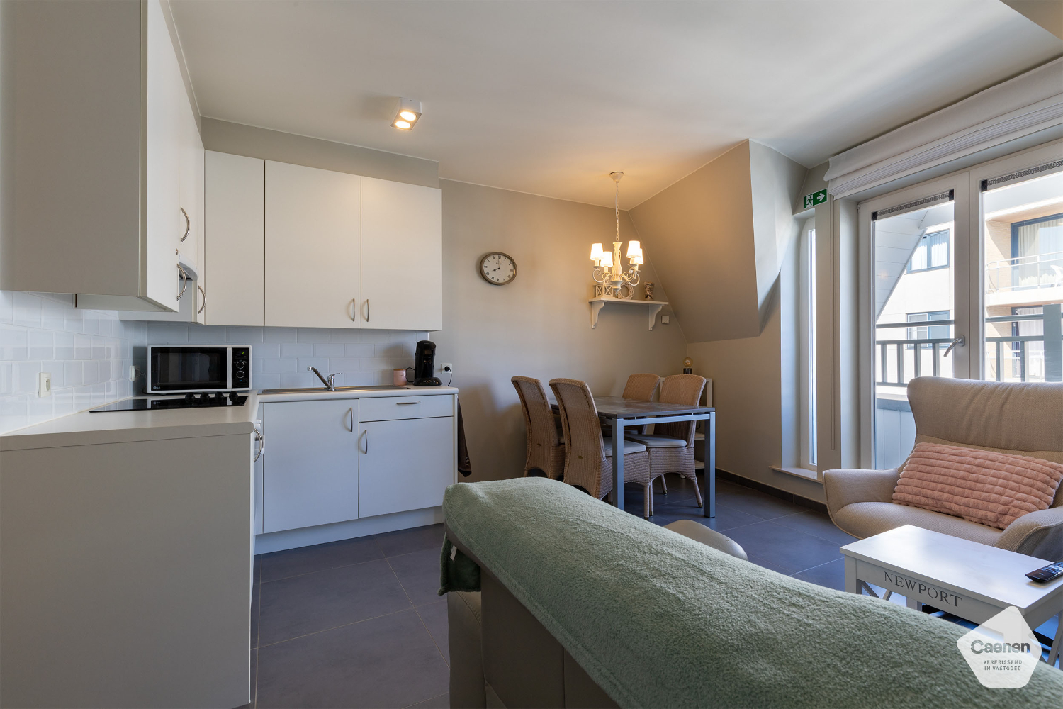 Instapklaar appartement met 1 slaapkamer + slaaphoek te Nieuwpoort - foto 5