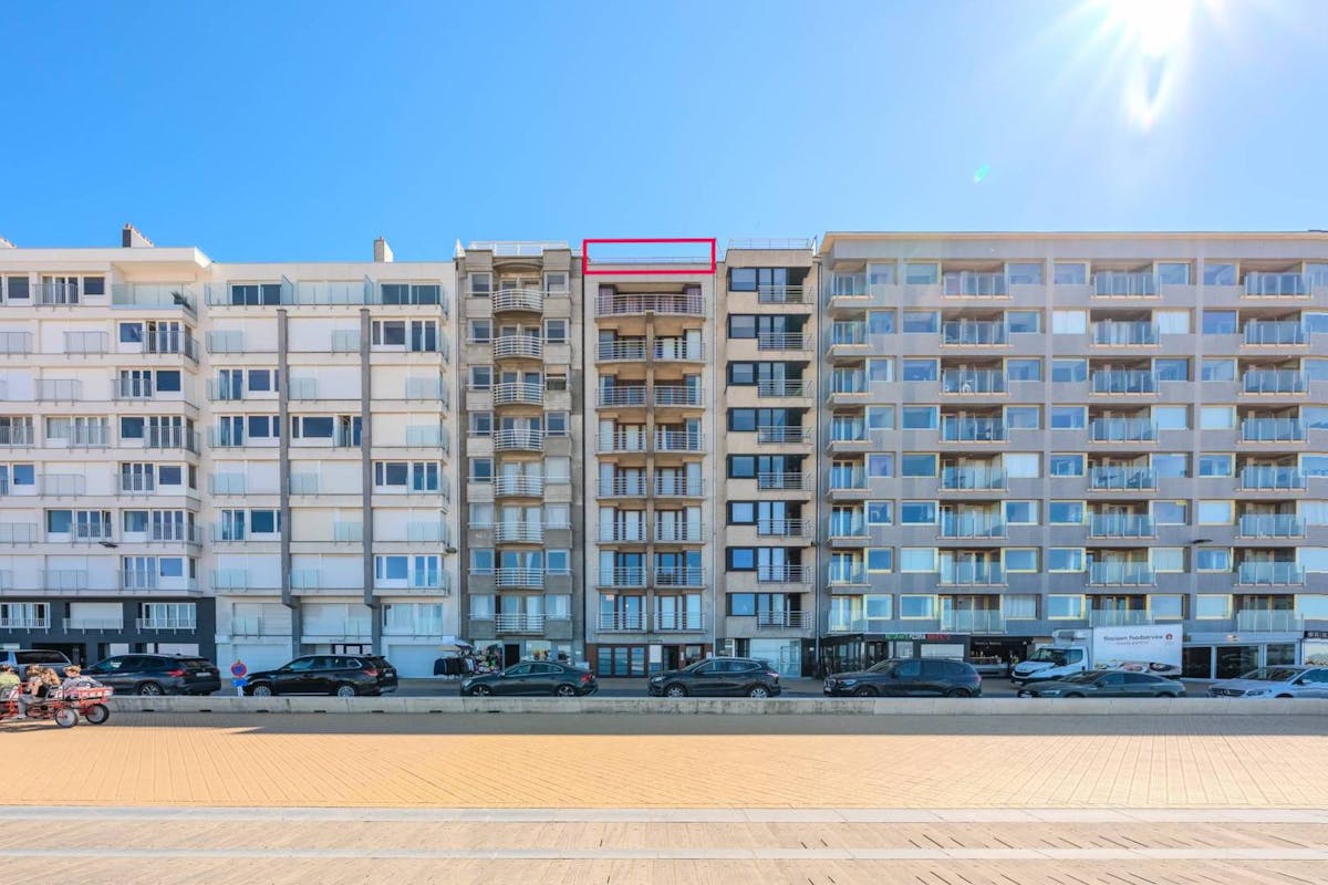 Dakappartement met schitterende terrassen met zicht op zee - foto 2