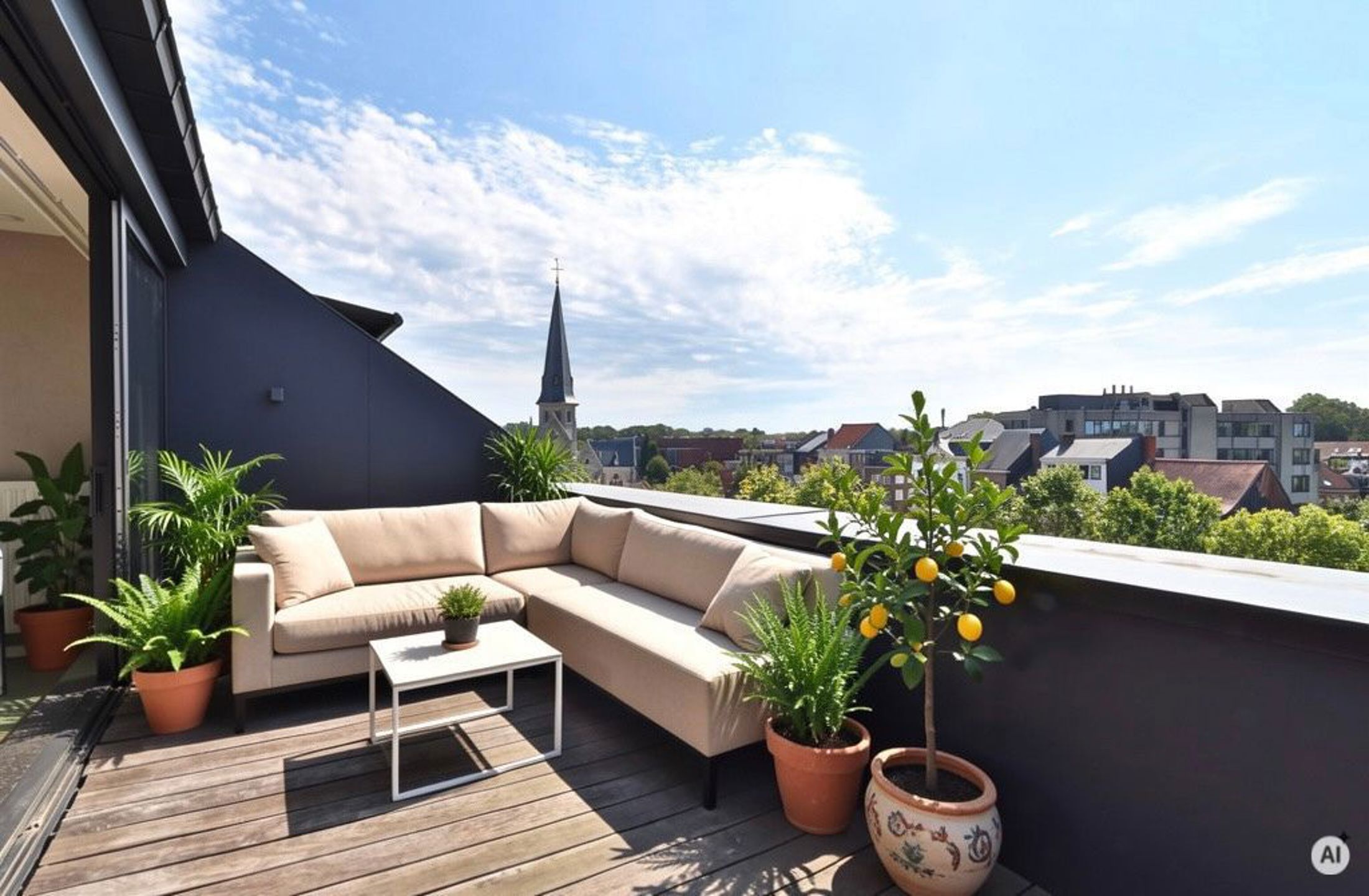 Ruim 3-slpkappartement met 2 terrassen in hartje Beveren - foto 5