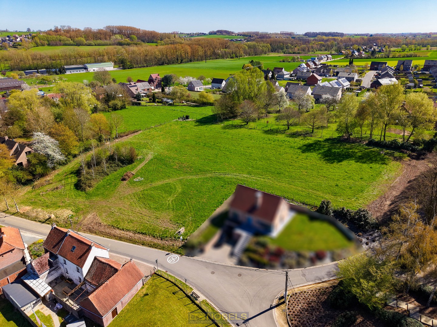 Te koop, rustig gelegen bouwgrond voor open bebouwing te Michelbeke - photo 1
