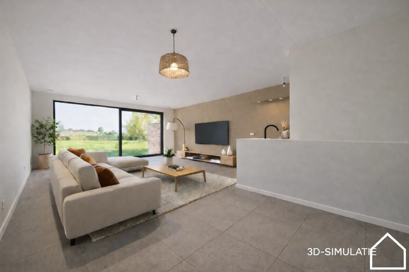 NIEUWBOUW WONING MET 3 SLAAPKAMERS, GARAGE EN TUIN (515m²) - foto 5