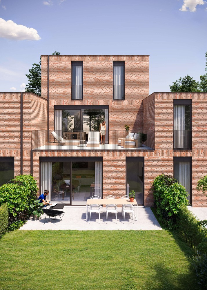 Gelijkvloers nieuwbouwappartement met uitzonderlijk lage gemeenschappelijke kosten; ruim terras en privatief tuintje in een prachtige parkomgeving - foto 5