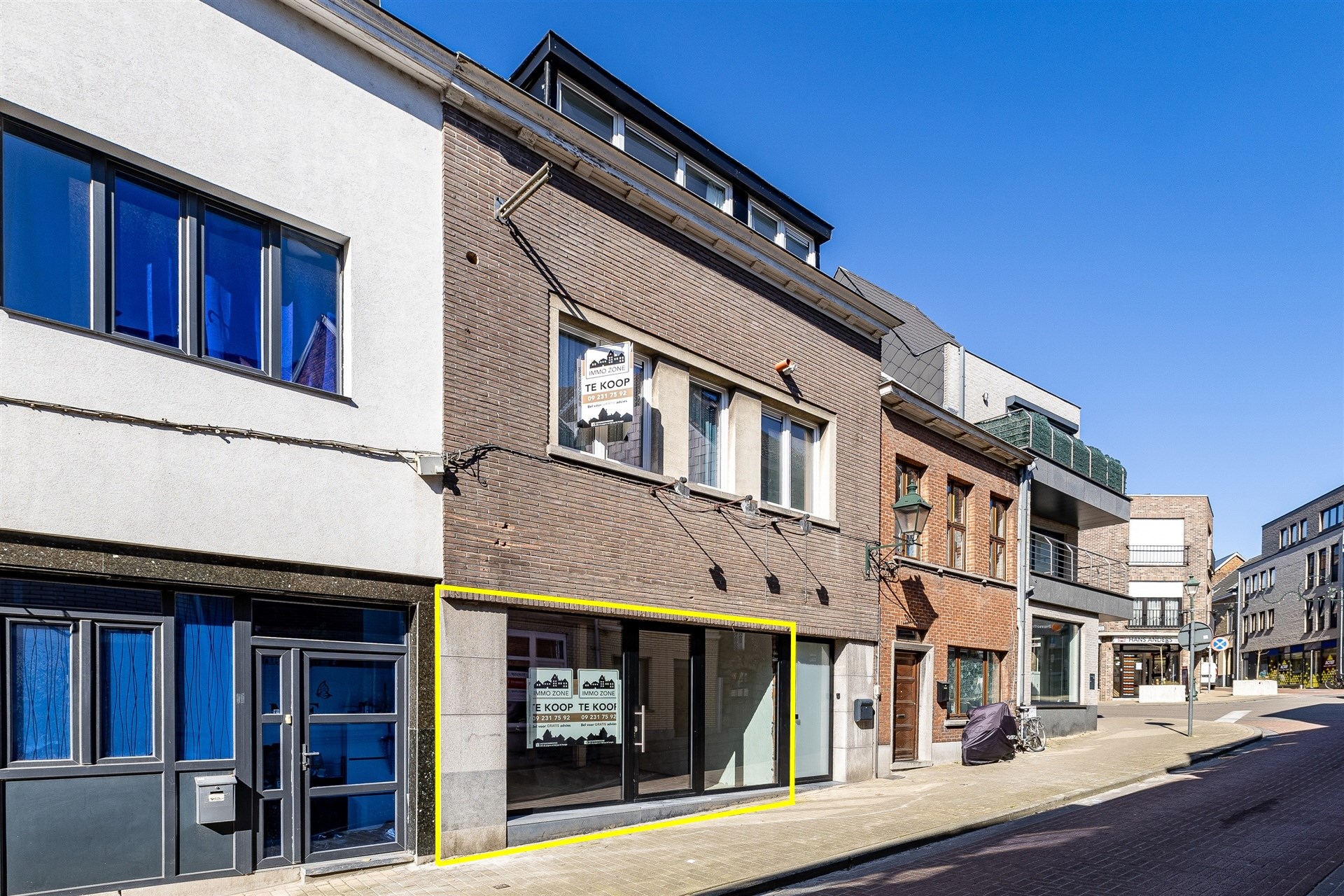 Handelspand op topligging in centrum Wetteren - foto 1