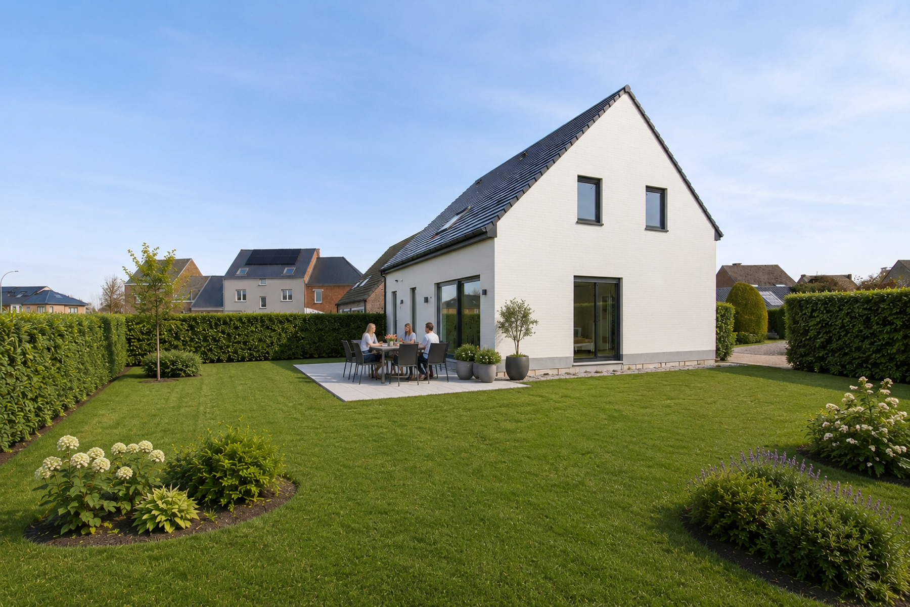 Rustig gelegen nieuwbouwwoning met 4 slpks - foto 1