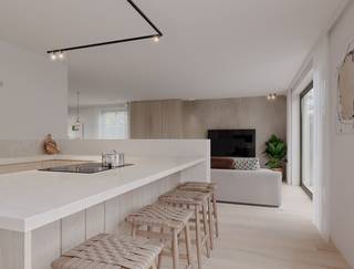 Deze nieuwbouwwoning op een aangenaam hoekperceel van 357 m² geniet van een rustige, doch centrale ligging en heeft indeling als volgt: inkomhal...