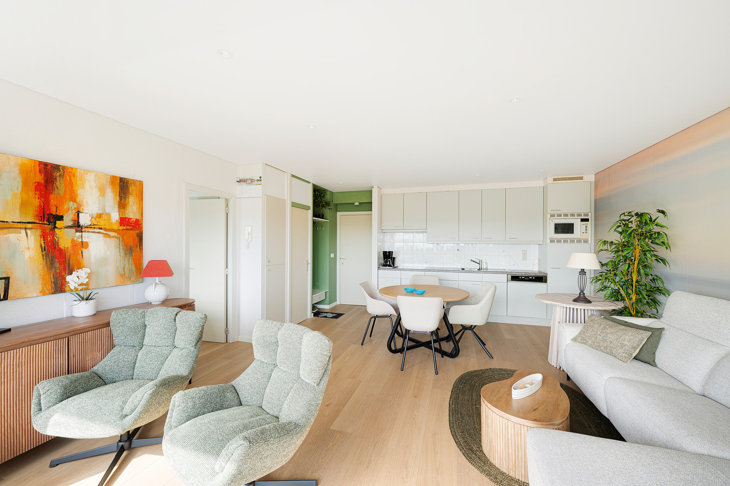 Vernieuwd 1 slaapkamerappartement met open zichten en groot terras - foto 5