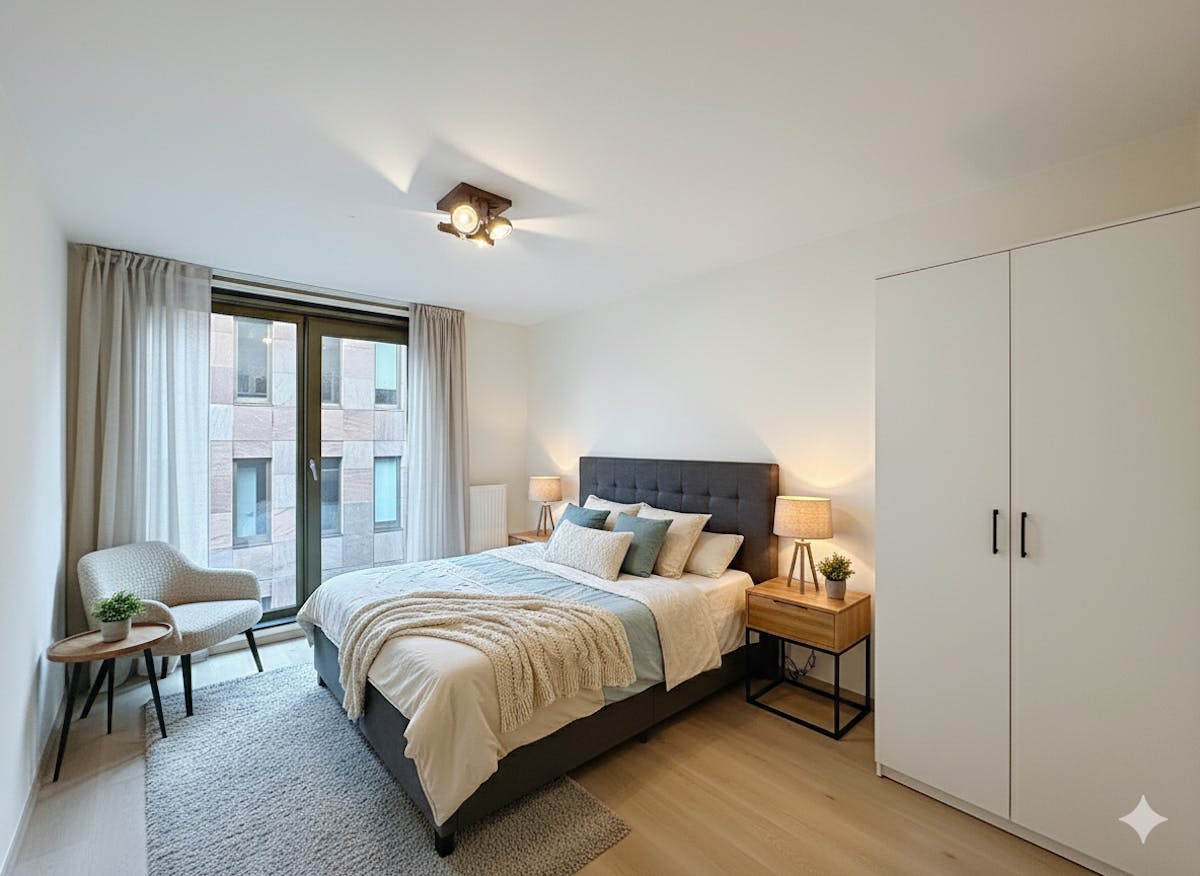 1-slaapkamerappartement met modern wooncomfort nabij station in Brugge - foto 5